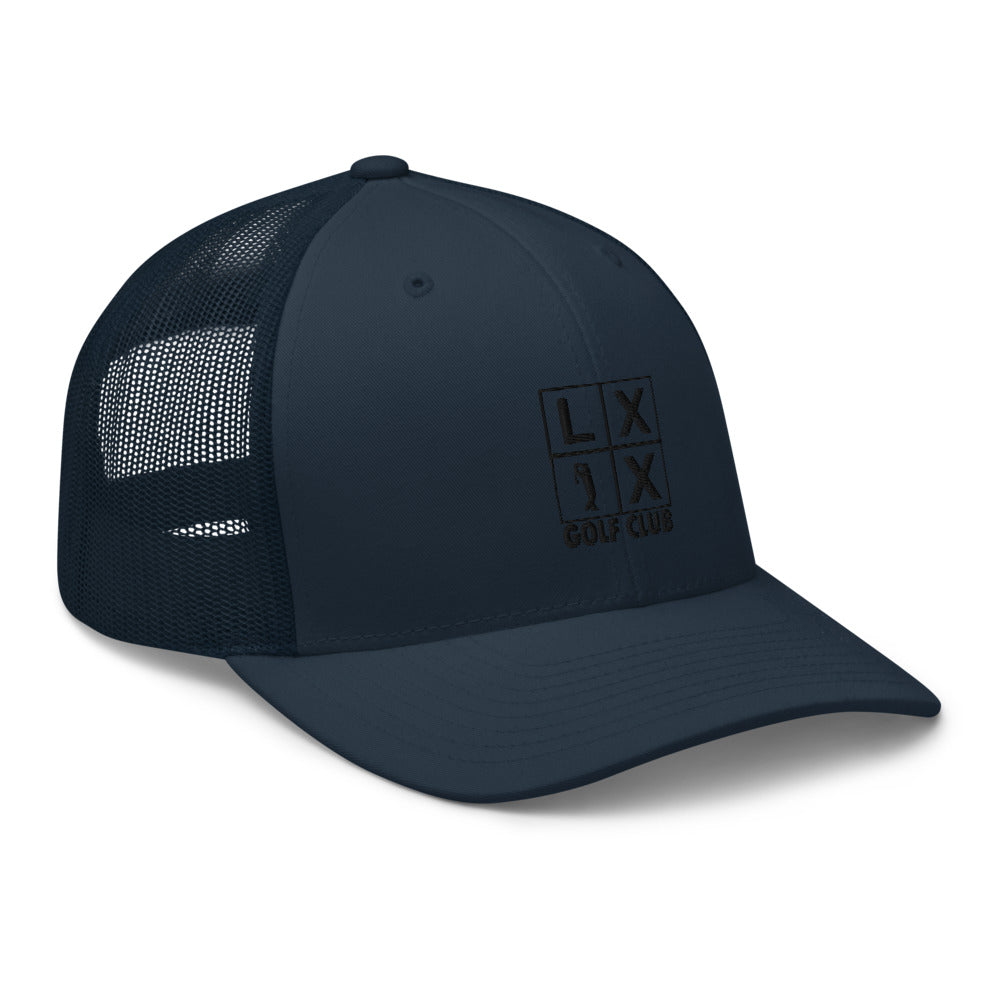 Four Box Logo Trucker Cap - Black Logo