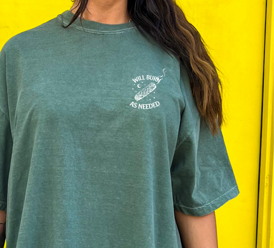 Will Burn Sage Graphic Tee