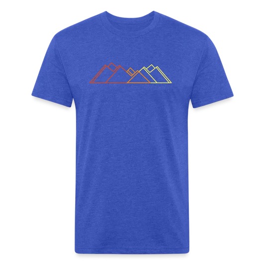 Retro '80s Mountains - Premium Graphic Tee Timpanogos Hiking Co.