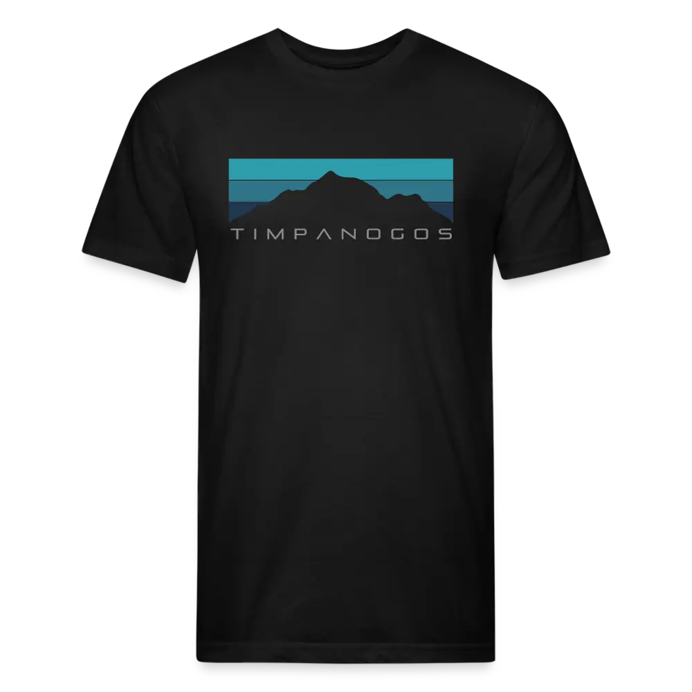Retro Mountain Classic (cool) - Premium Graphic Tee Timpanogos Hiking Co.