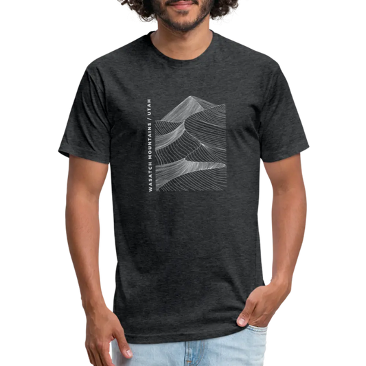 Wasatch Mountains - Premium Graphic Tee Timpanogos Hiking Co.