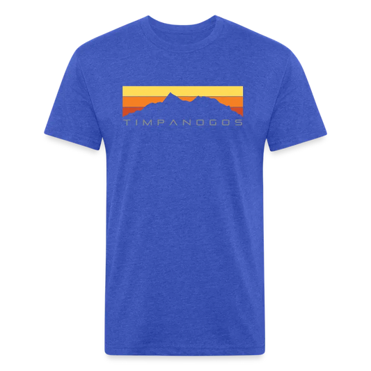 Retro Mountain Classic (warm) - Premium Graphic Tee Timpanogos Hiking Co.