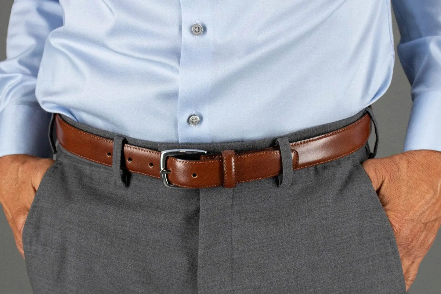 Jameson 31mm Genuine Leather Dress Belt Trafalgar Store