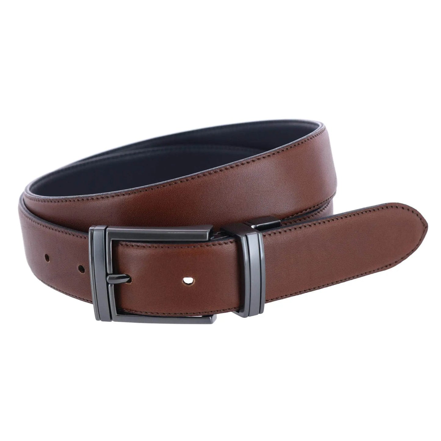 Maverick 32mm Reversible Leather Dress Belt Trafalgar Store