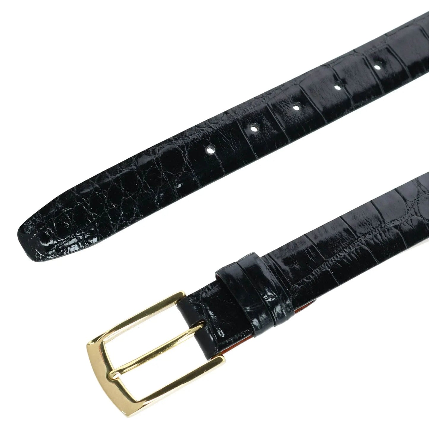 Genuine Alligator Belt (Two Buckle Set) Trafalgar Store