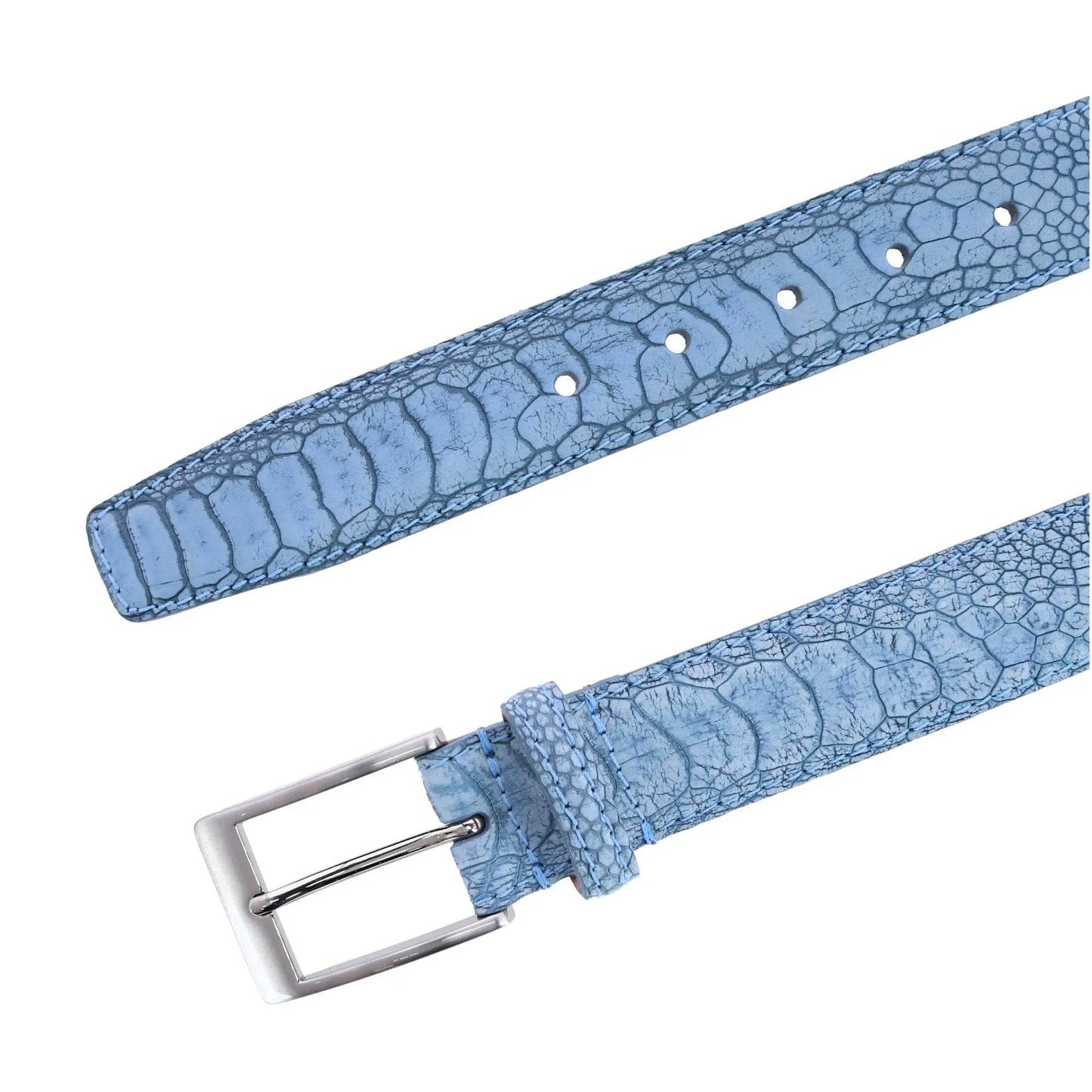 Genuine Suede Ostrich 35mm Belt Trafalgar Store