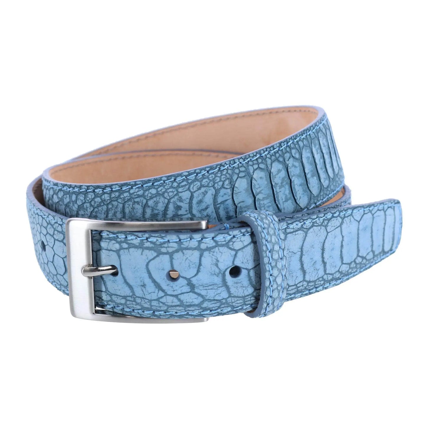 Genuine Suede Ostrich 35mm Belt Trafalgar Store