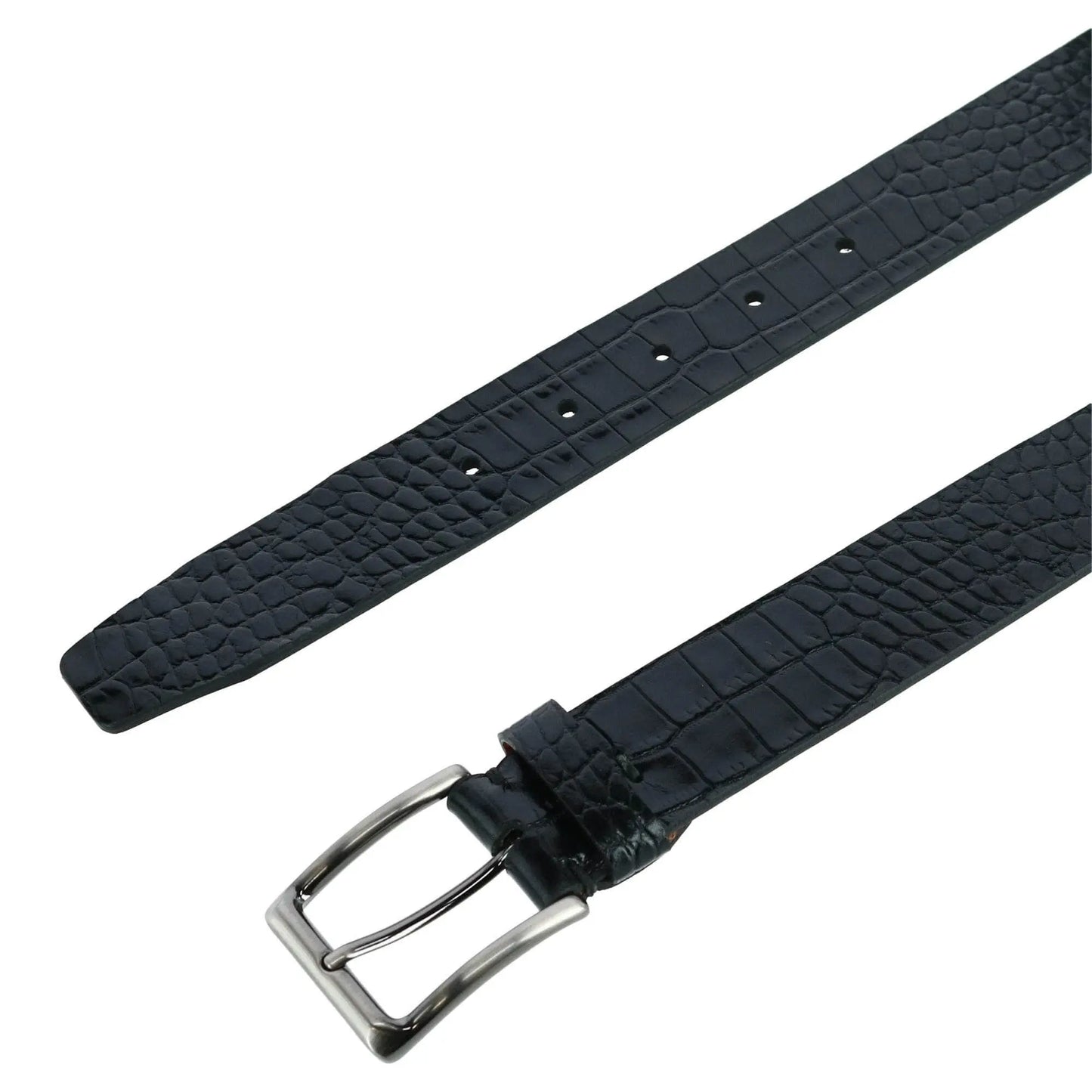 Matisse 35mm Mock Croc Leather Belt Trafalgar Store