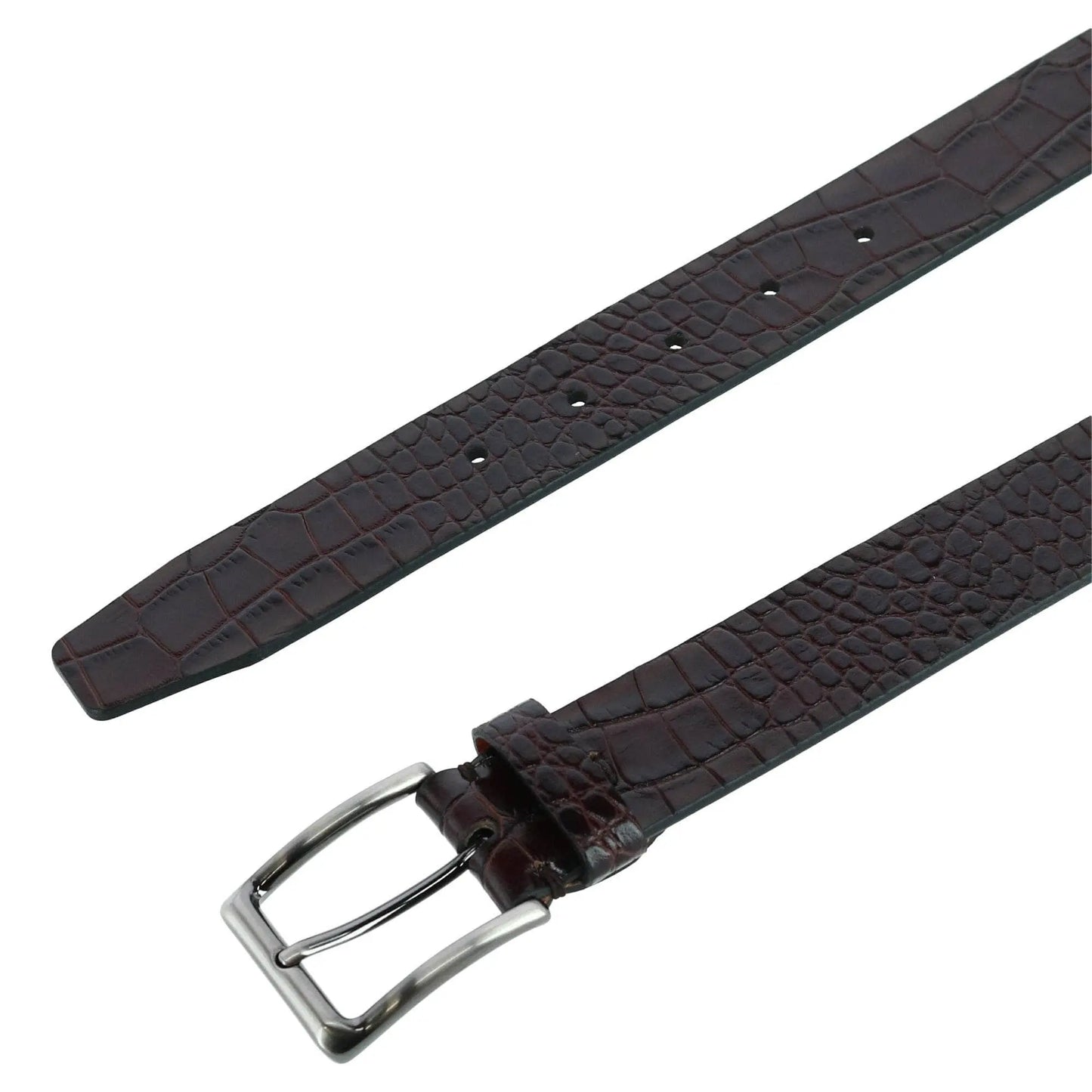 Matisse 35mm Mock Croc Leather Belt Trafalgar Store
