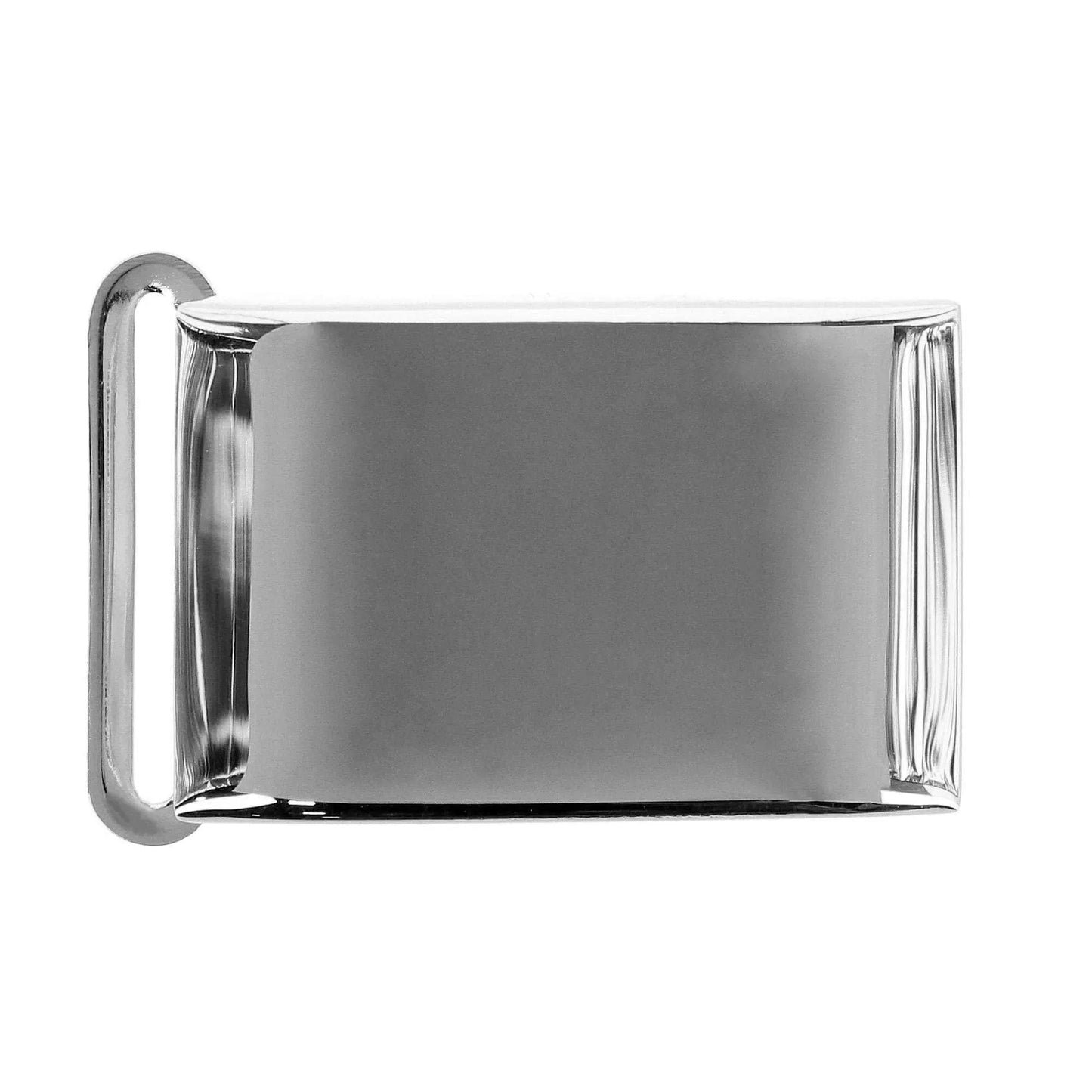 25mm Smooth Polished Finish Compression Belt Buckle Trafalgar Store