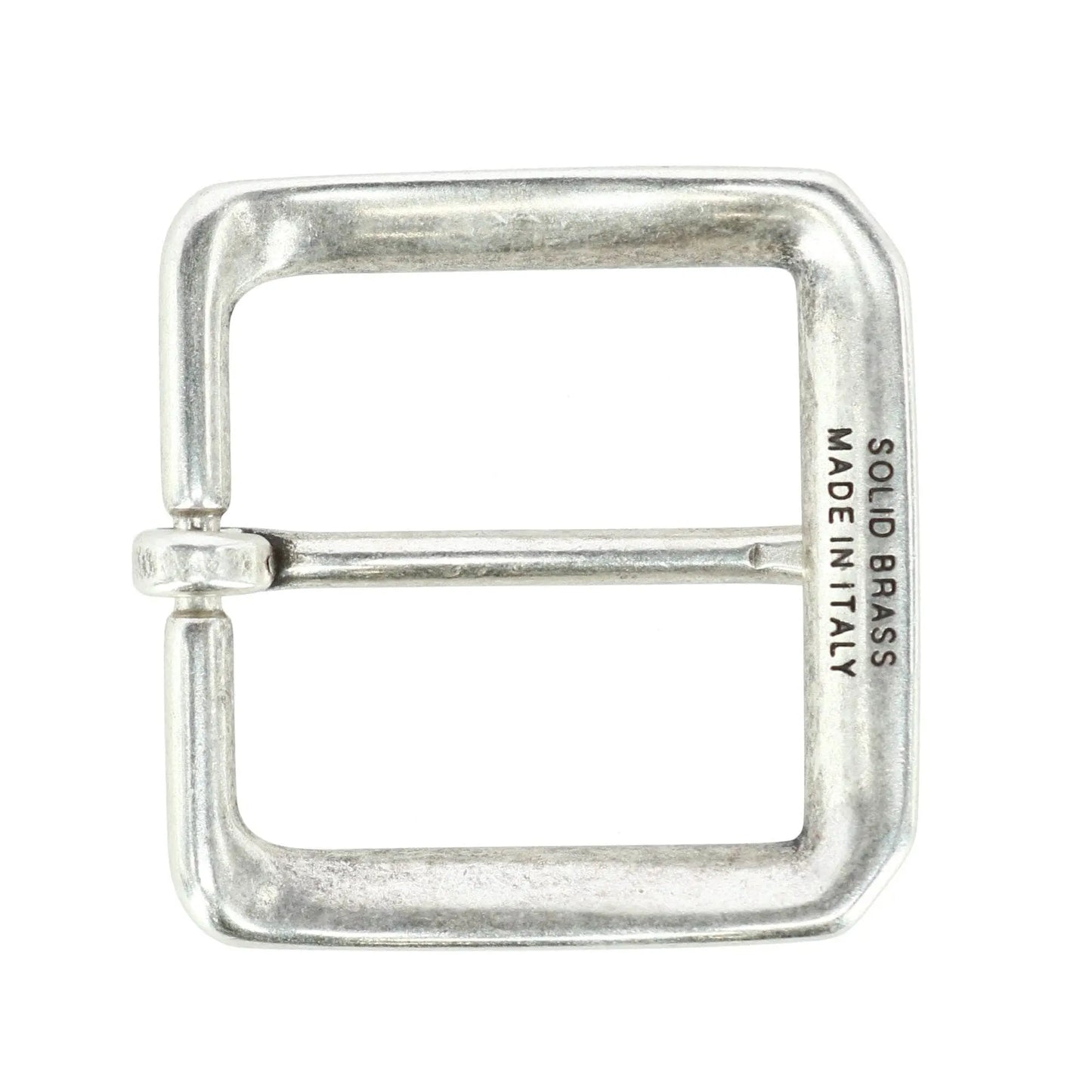 35mm Square Solid Brass Harness Belt Buckle Trafalgar Store