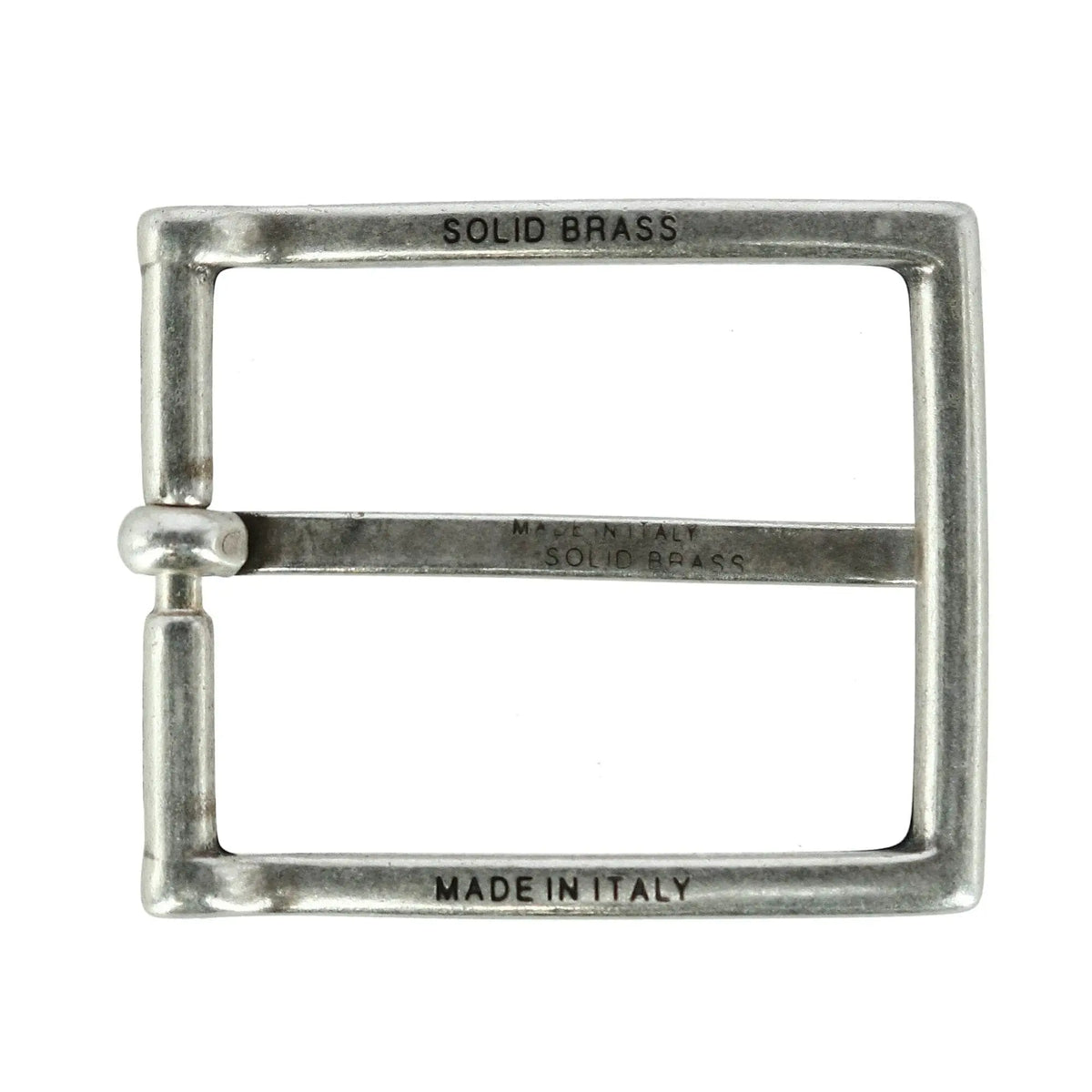 35mm Classic Solid Brass Single Pronged Harness Belt Buckle Trafalgar Store