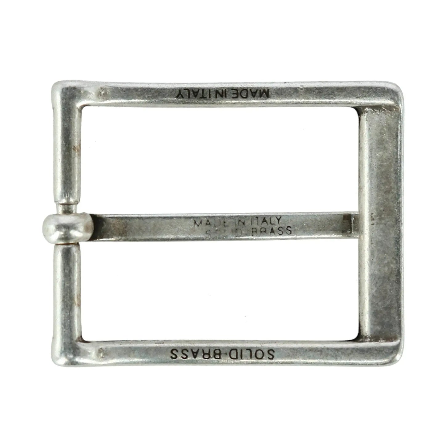 32mm Simply Stated Single Pronged Solid Brass Harness Belt Buckle Trafalgar Store