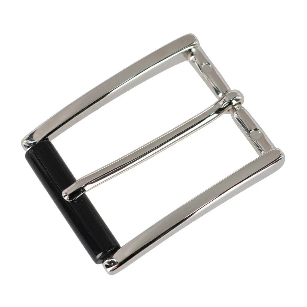 35mm Genuine Stag Horn Roller Single Pronged Brass Buckle Trafalgar Store