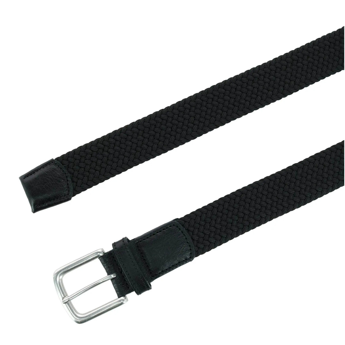 Riverside Big and Tall Solid Stretch Weave Belt Trafalgar Store