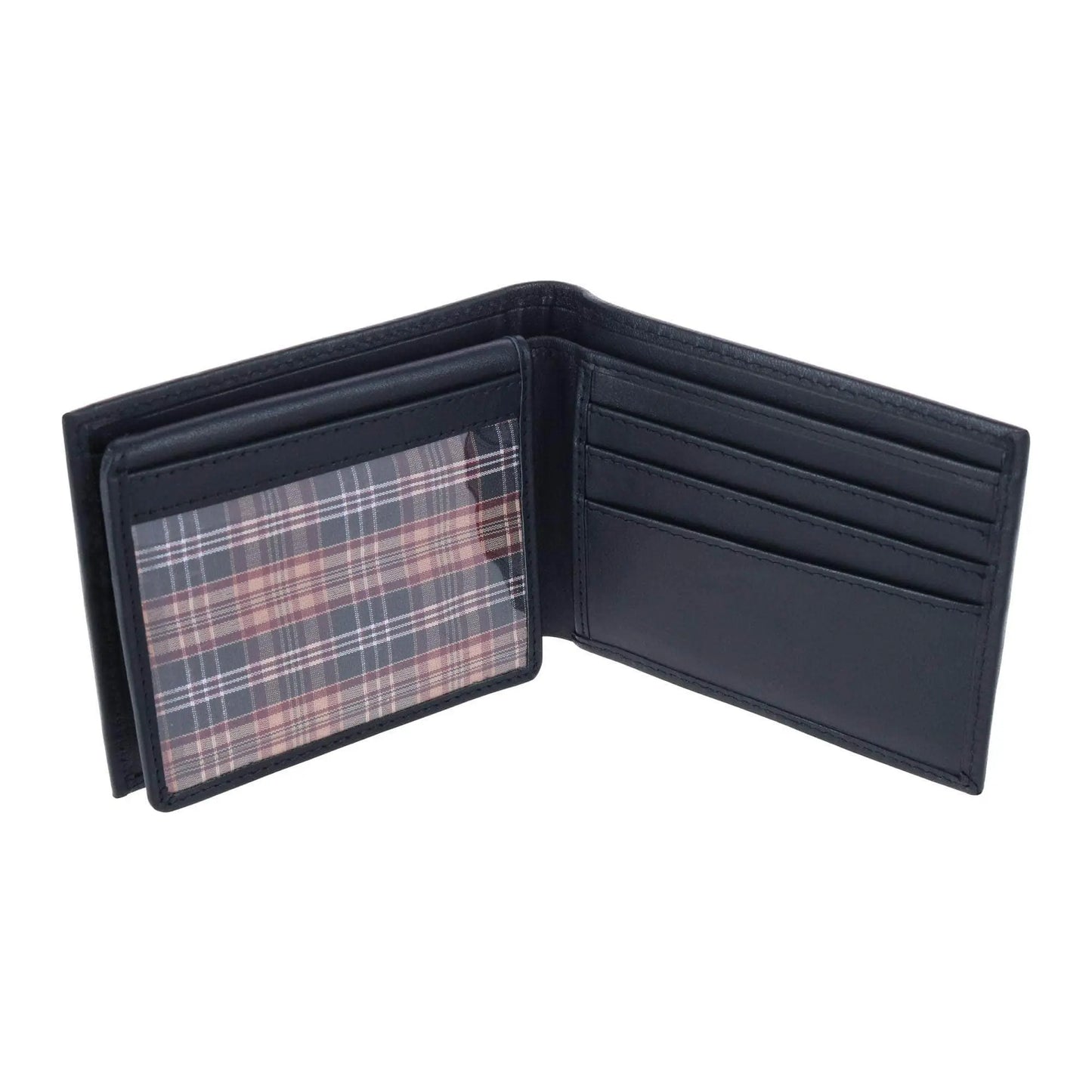 Sergio Genuine Leather RFID Bi-Fold Passcase Wallet Trafalgar Store
