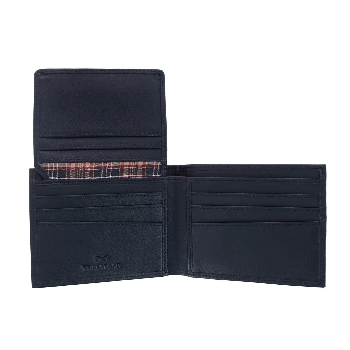 Sergio Genuine Leather RFID Bi-Fold Passcase Wallet Trafalgar Store