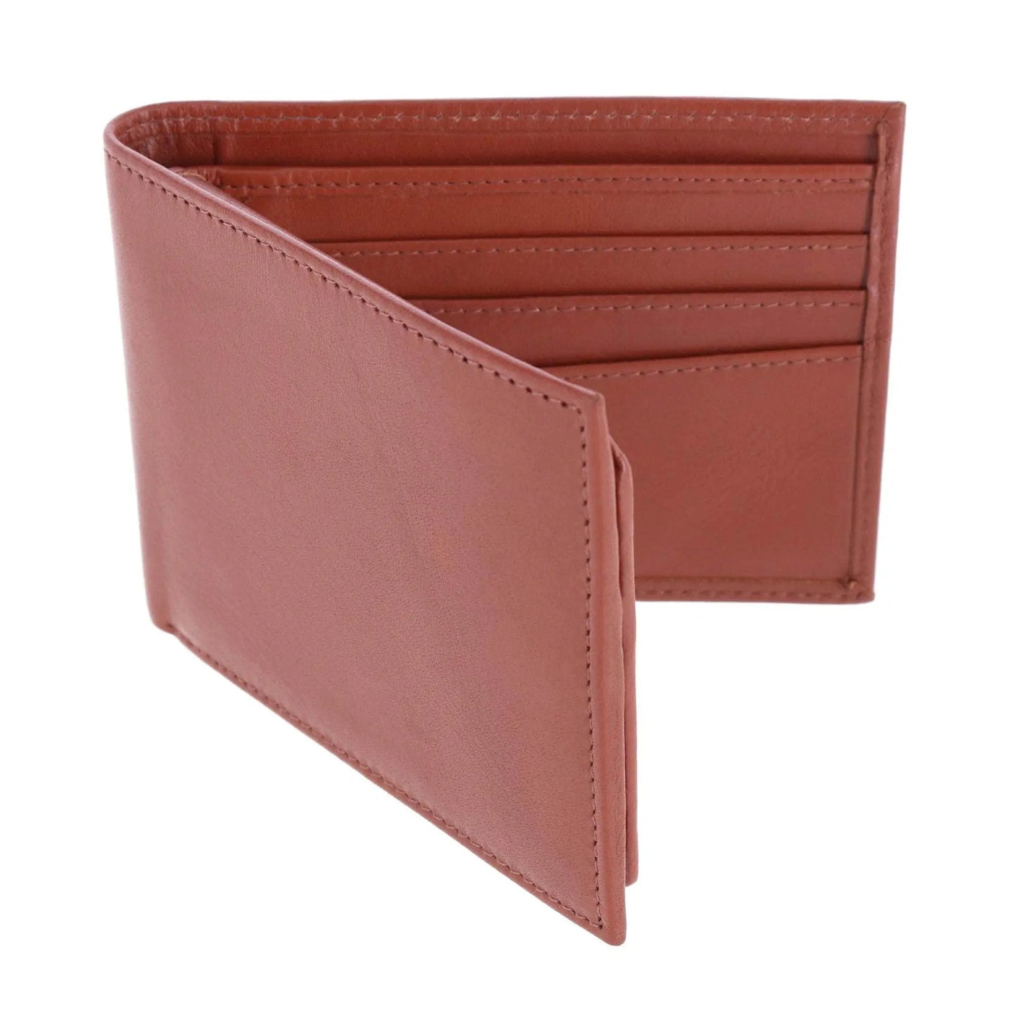 Sergio Genuine Leather RFID Bi-Fold Passcase Wallet Trafalgar Store