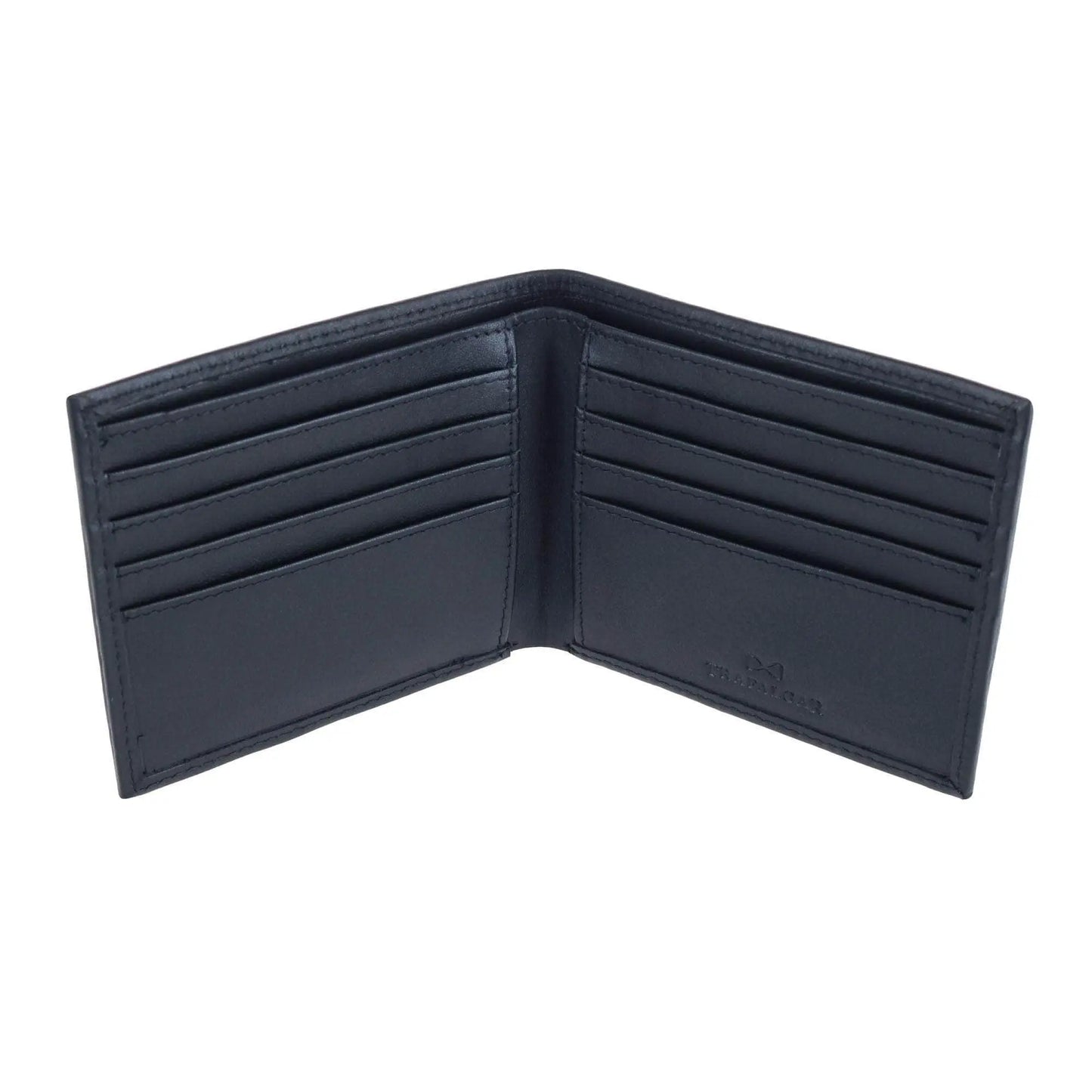 Sergio Genuine Leather 8-Slot Bi-Fold RFID Wallet Trafalgar Store