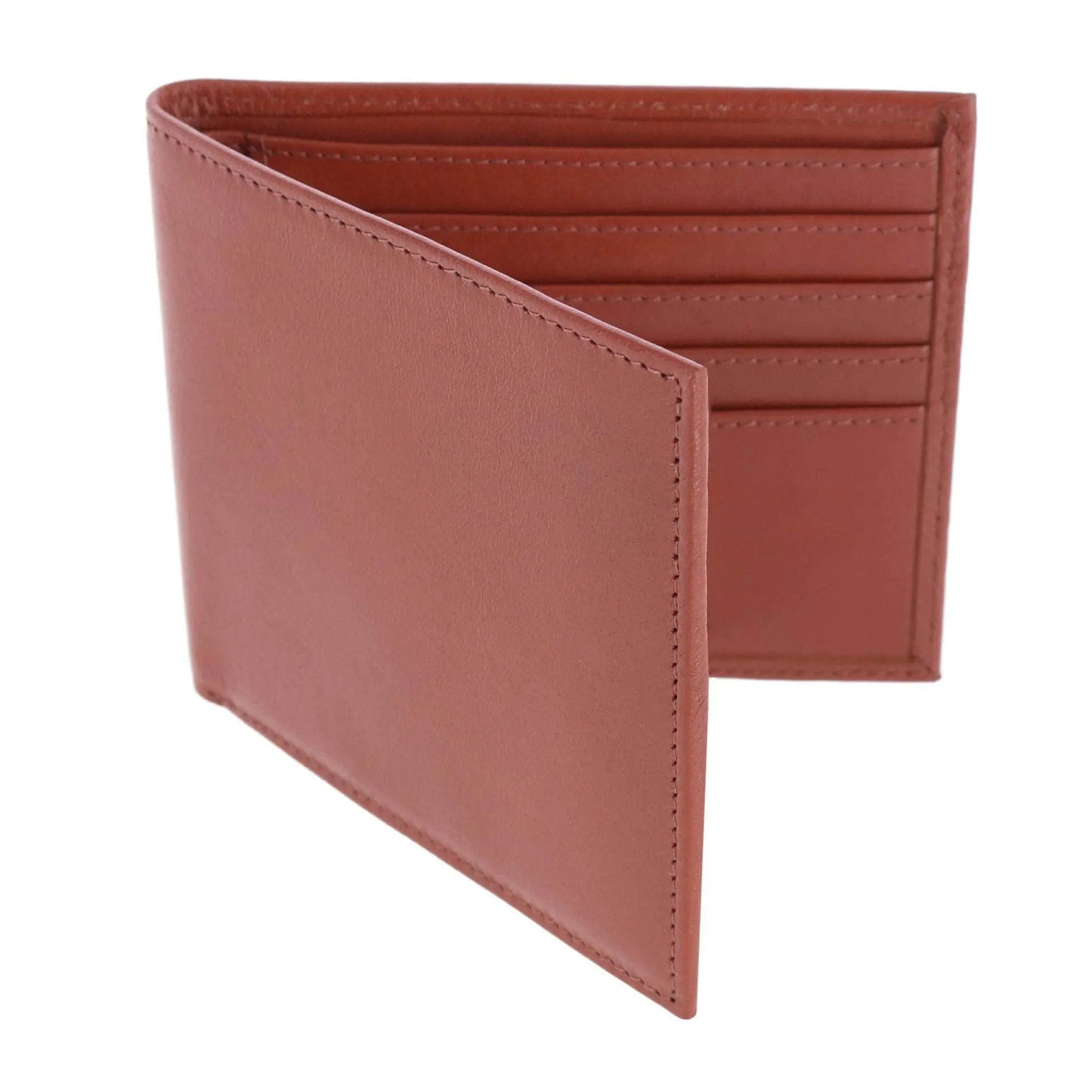 Sergio Genuine Leather 8-Slot Bi-Fold RFID Wallet Trafalgar Store