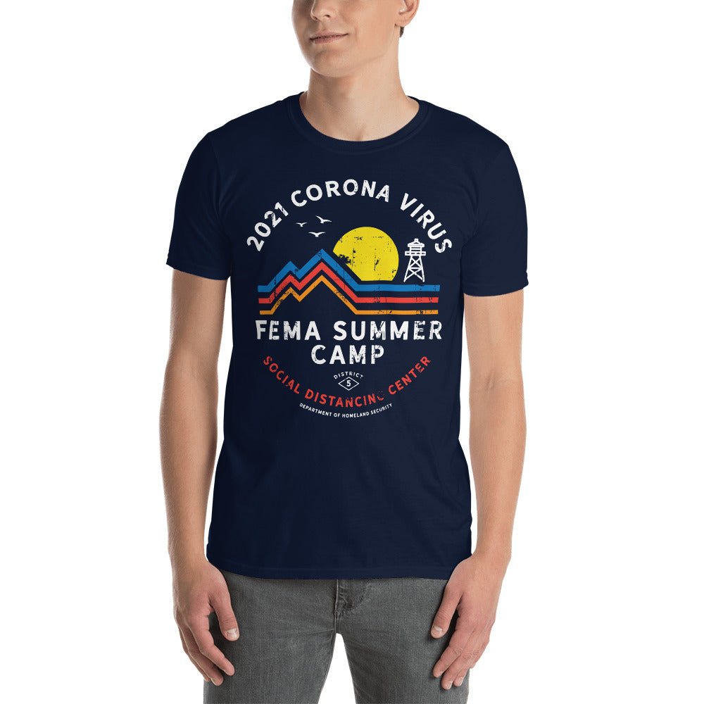 2021 Corona Virus FEMA Summer Camp T-Shirt