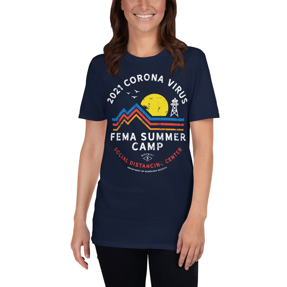 2021 Corona Virus FEMA Summer Camp T-Shirt