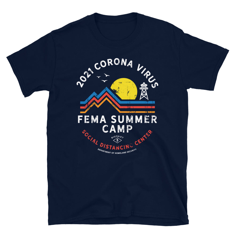 2021 Corona Virus FEMA Summer Camp T-Shirt