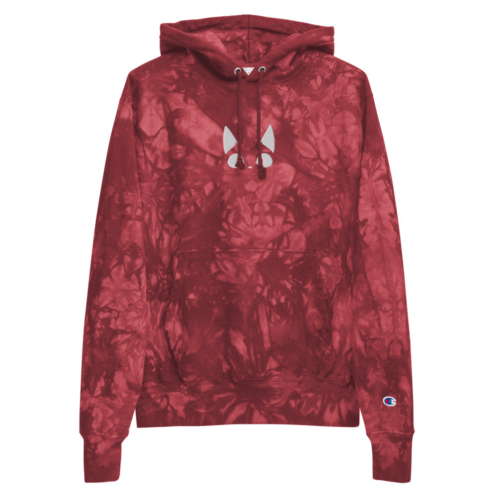 Amazed Cat Tie-Dye Hoodie