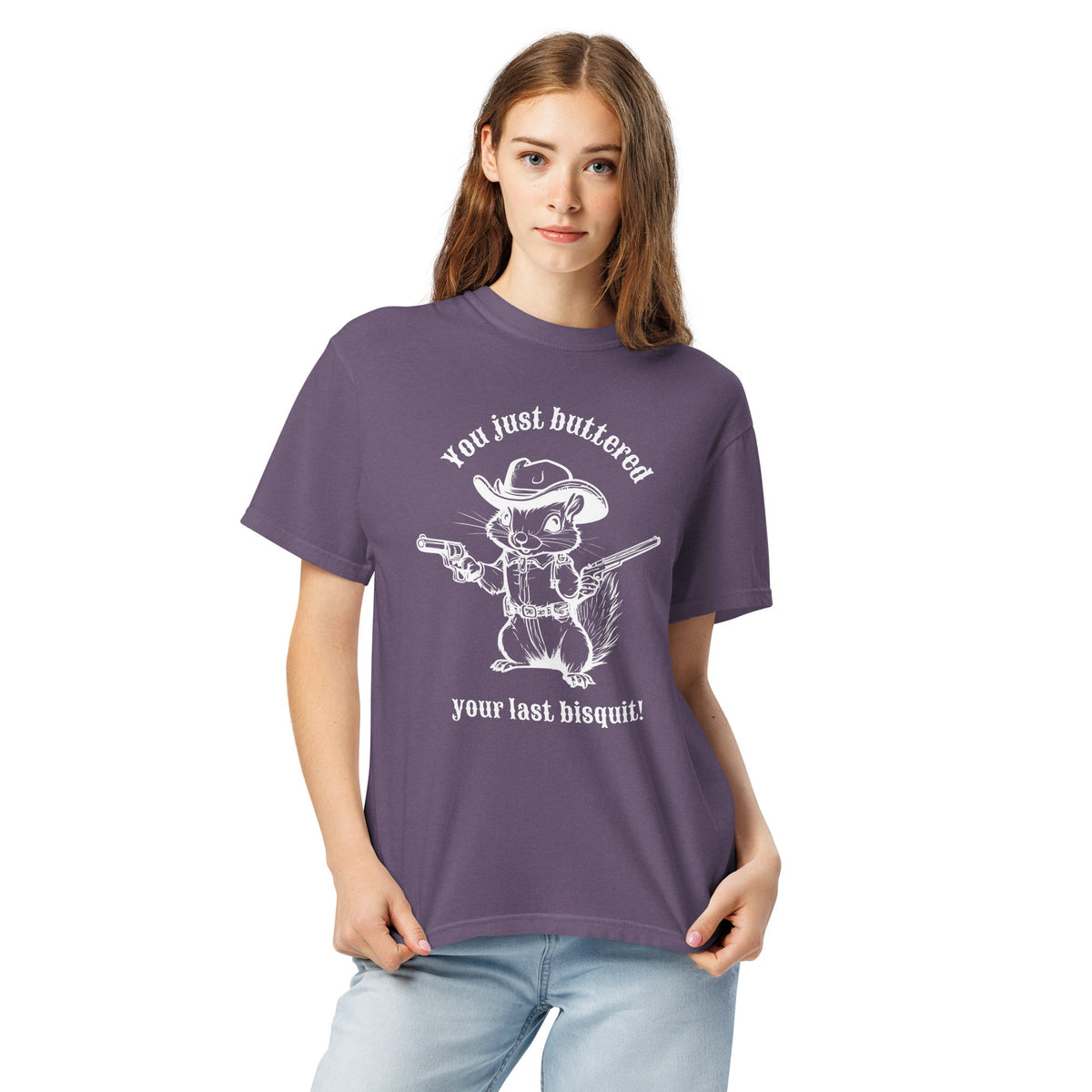 Your Last Bisquit Cowboy Chipmunk Unisex garment-dyed comfort colors t-shirt