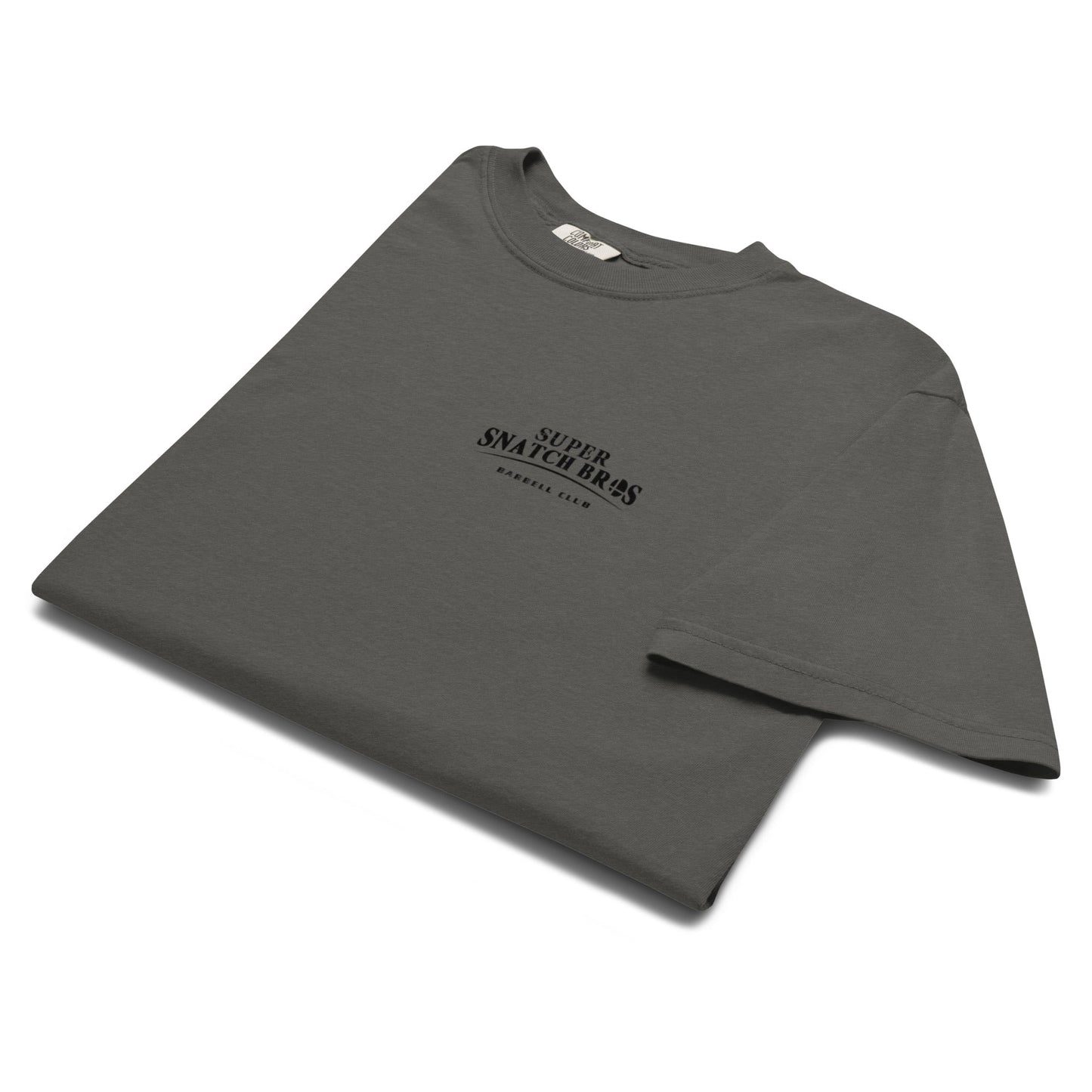 Super Snatch Bros Barbell Club — Chest Logo Tee