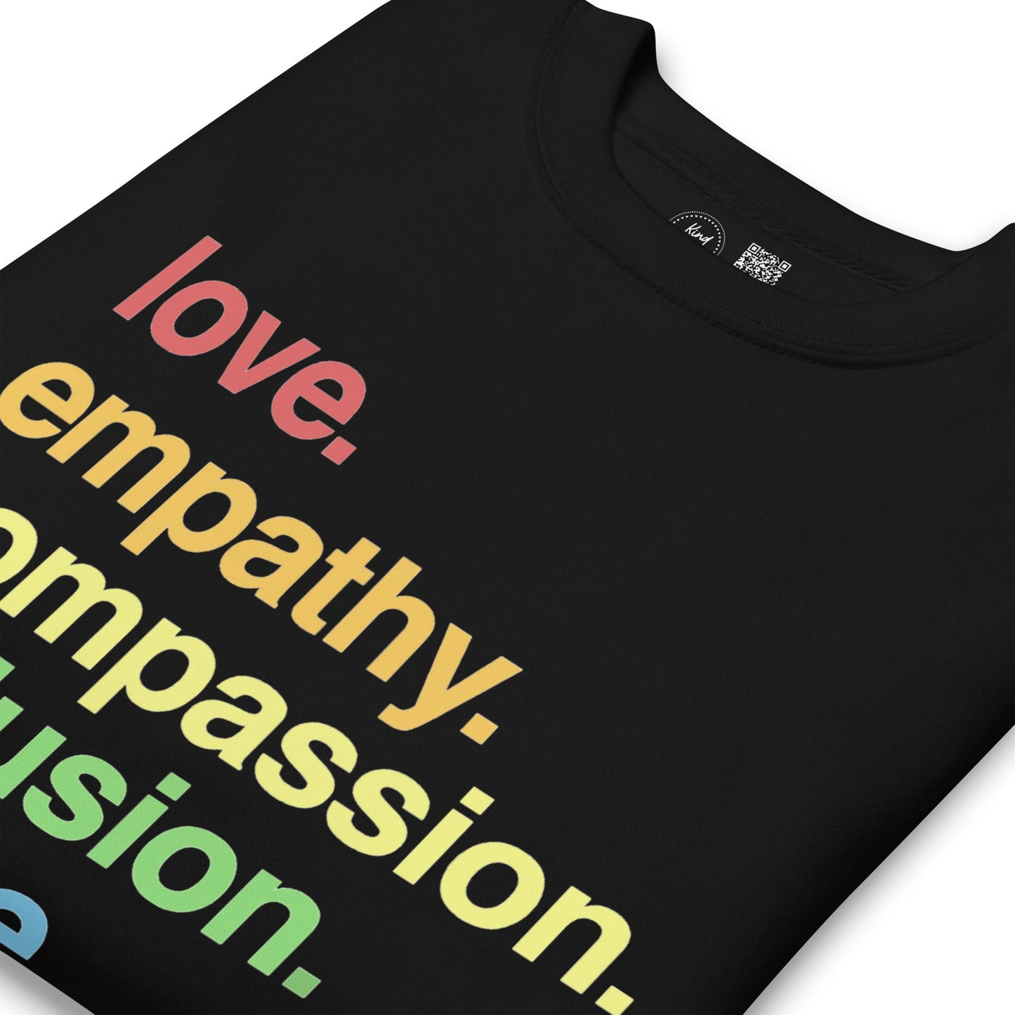 'Kindness Is' Pride Crewneck Sweatshirt