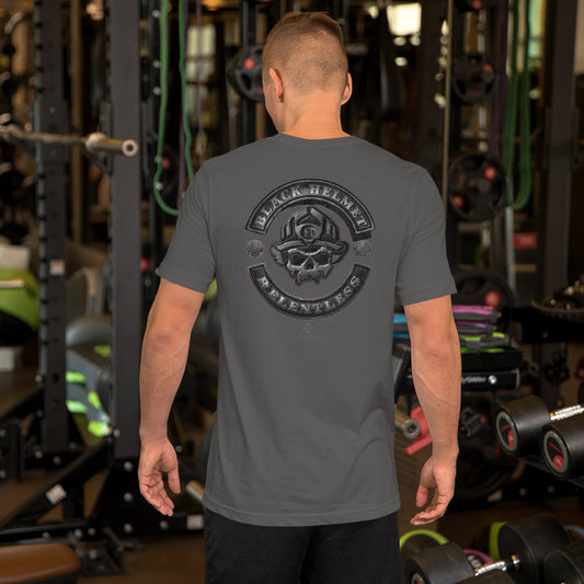 Black Helmet Relentless Biker Premium Tee