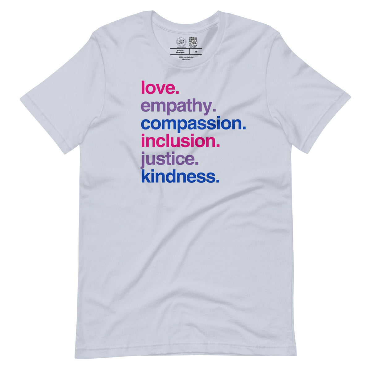 'Kindness Is' Bi Pride Classic Tee