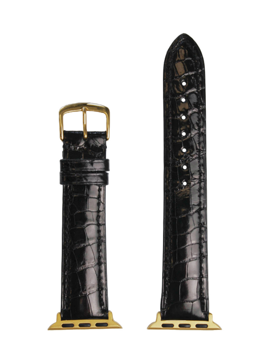 Black Genuine Alligator | h2007
