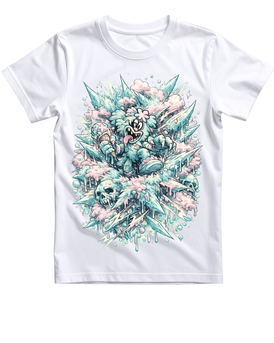 Verdy Visty SB Dunk Abominable Snowman - White - Only Jawns T-Shirt