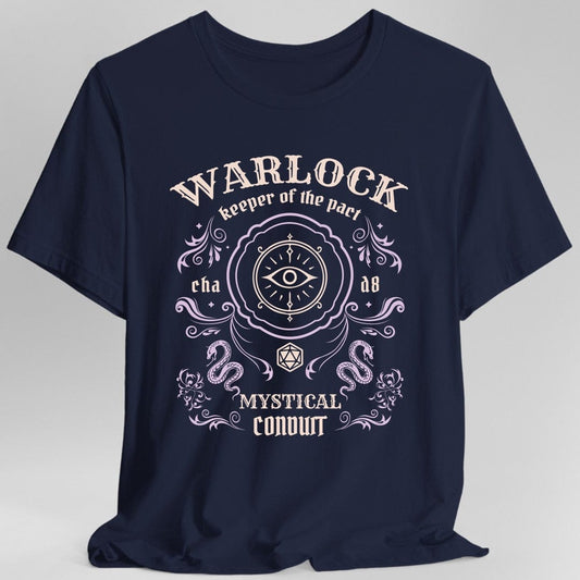 Warlock Class Vintage Label T-Shirt