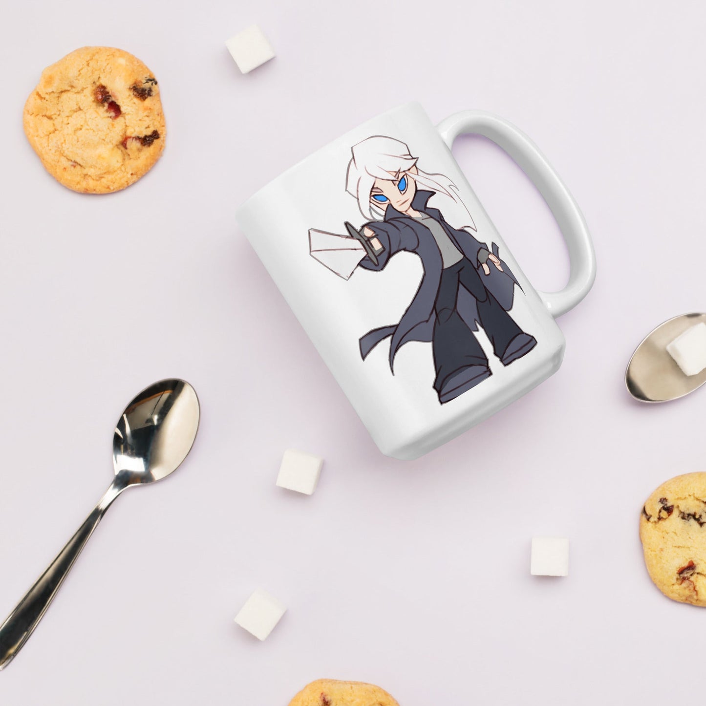 Urian Dark-Hunter white glossy 15 oz mug