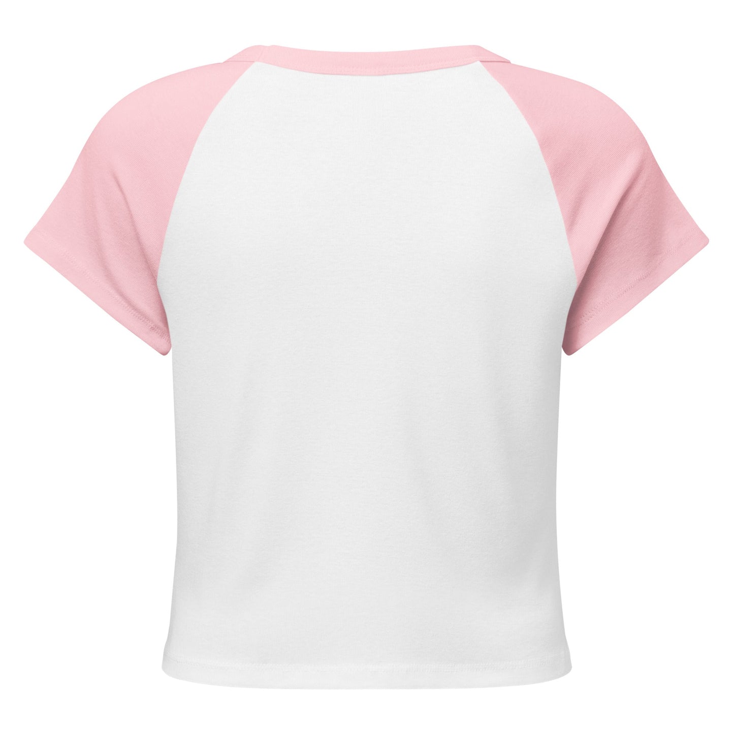 Trouble Women’s micro rib raglan baby tee