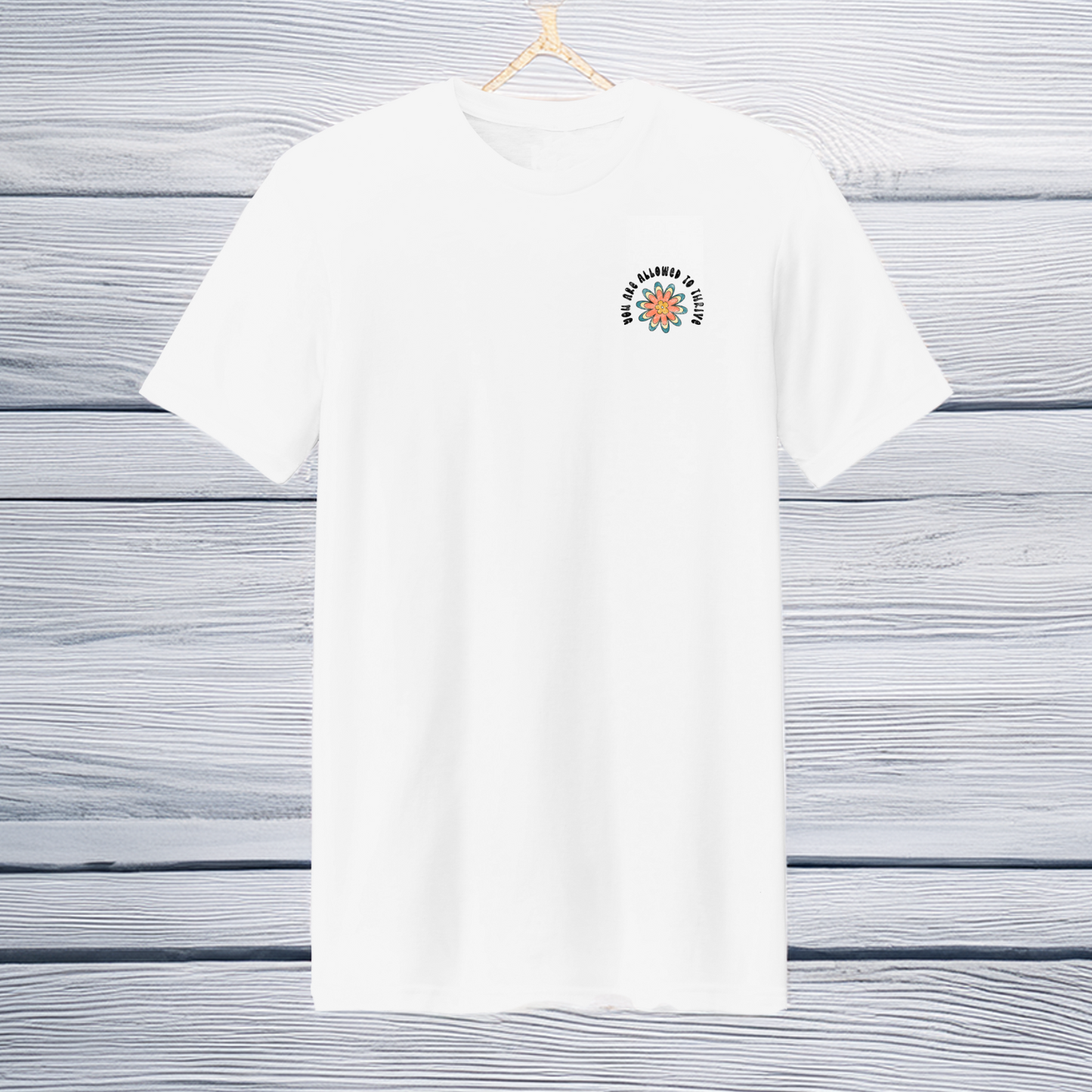 Retro You Are Allowed to Thrive Short Sleeve T-Shirt