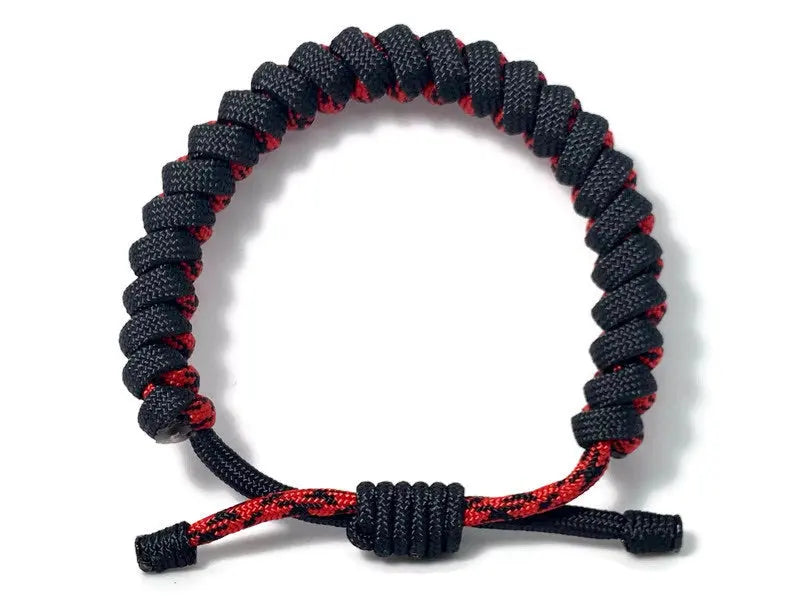 Engineered Black Widow Rope Bracelet Engineered