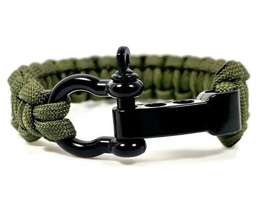 Engineered Olive Bracelet with Shackle Engineered