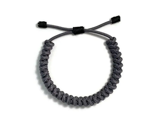 Engineered Grey Slim Rope Bracelet Engineered