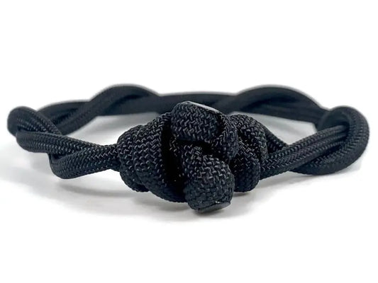 Engineered Twist Bracelet in Black