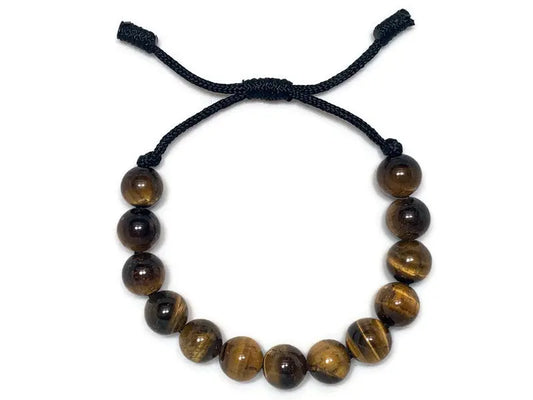 Engineered Tiger's Eye Beaded Bracelet