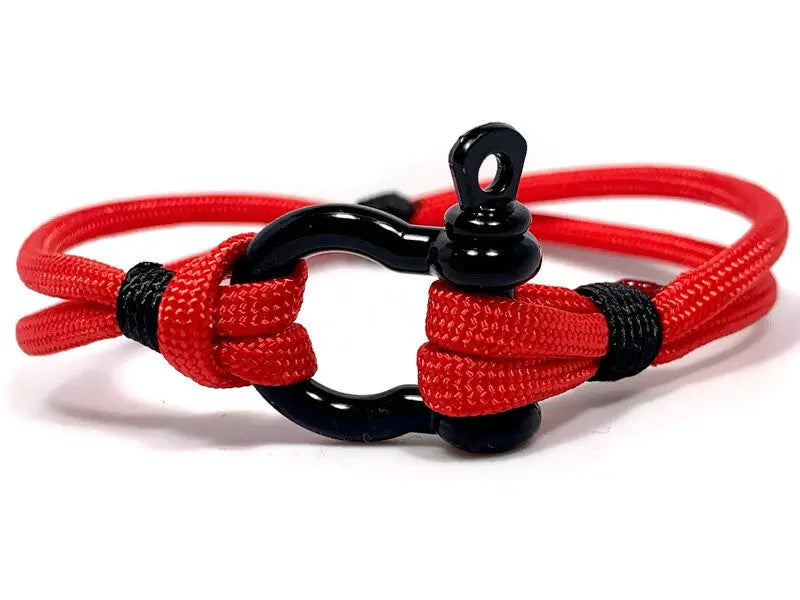 Engineered Red Loop Bracelet Engineered