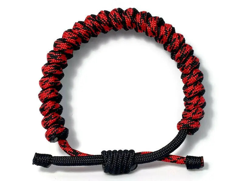 Engineered Black Widow Rope Bracelet Engineered