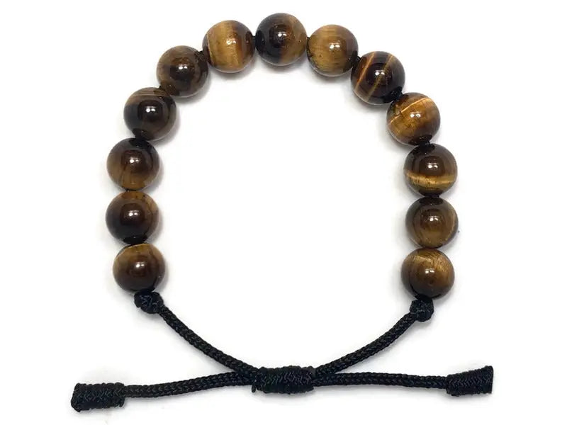 Engineered Tiger's Eye Beaded Bracelet