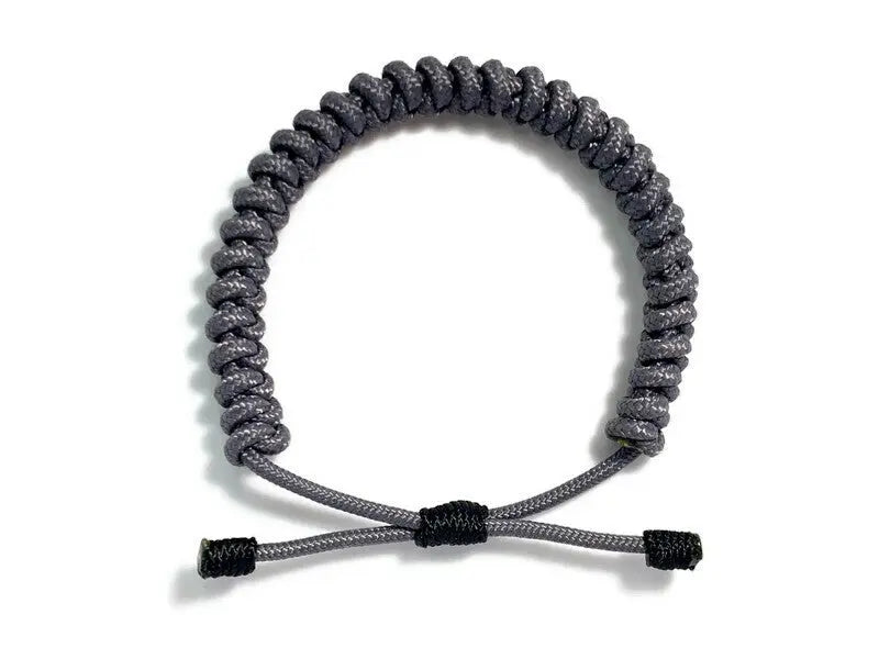Engineered Grey Slim Rope Bracelet Engineered