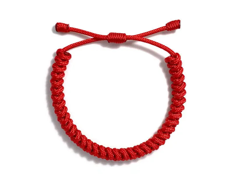 Engineered Lucky Red Slim Rope Bracelet Engineered