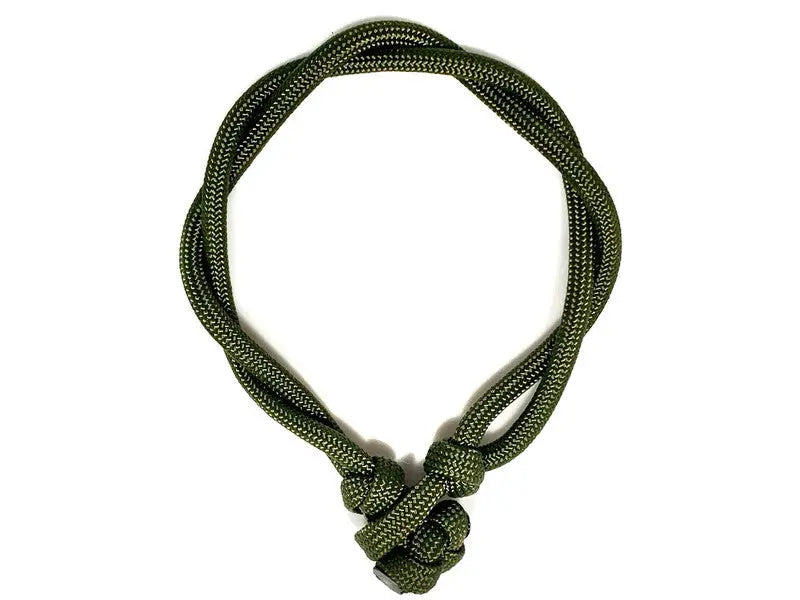 Engineered Twist Bracelet in Olive Engineered